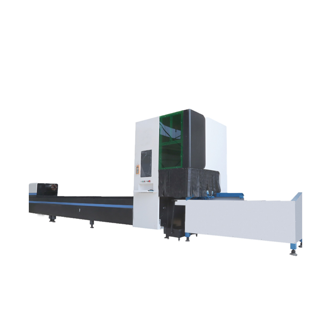 Servo double chuck laser pipe cutting machine